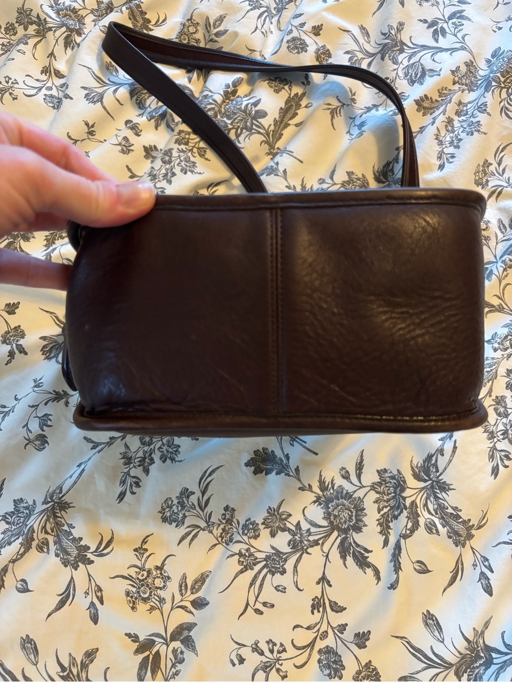 Authentic Coach LegJanice Bag 9950 Mahogany Leather 2007 Re Issue Vintage 2007 - Picture 4 of 9